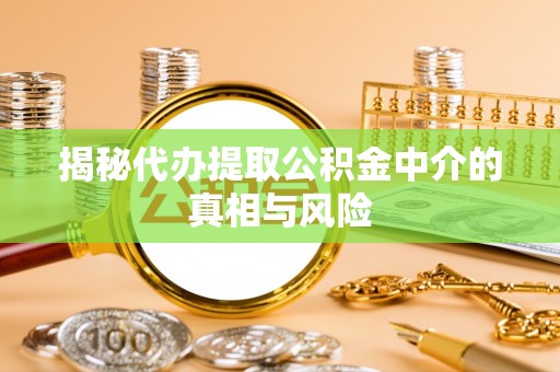 旅顺口揭秘代办提取公积金中介的真相与风险